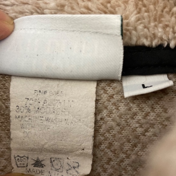 National wildlife federation Sherpa plush full zip jacket size L - Picture 5 of 8